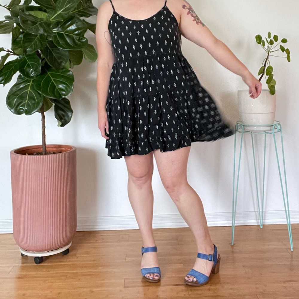 Geometric Swing Dress XXL